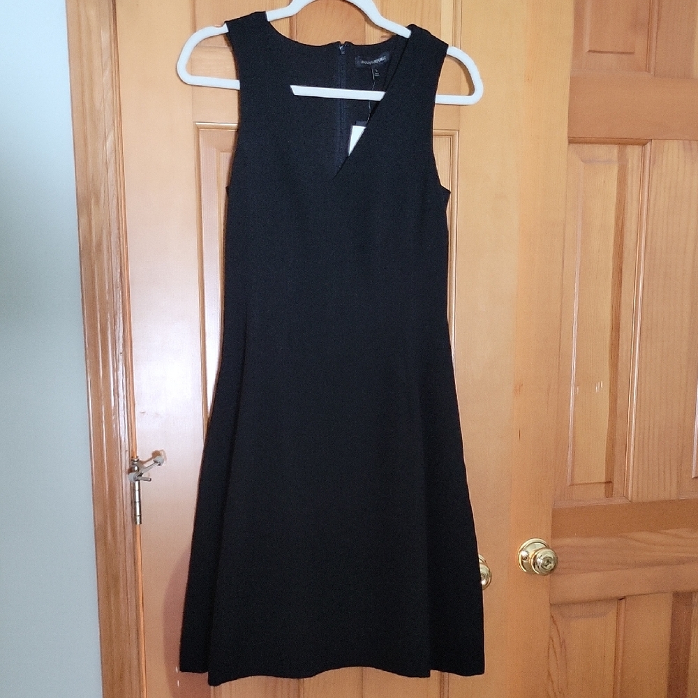 Banana Republic Black Midi Dress